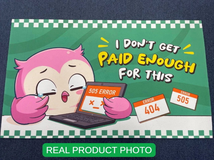 Felpudo feo de Navidad Meowy Catmas, divertida alfombra de bienvenida para gatos, fieltro de poliéster Foto 3 de 4