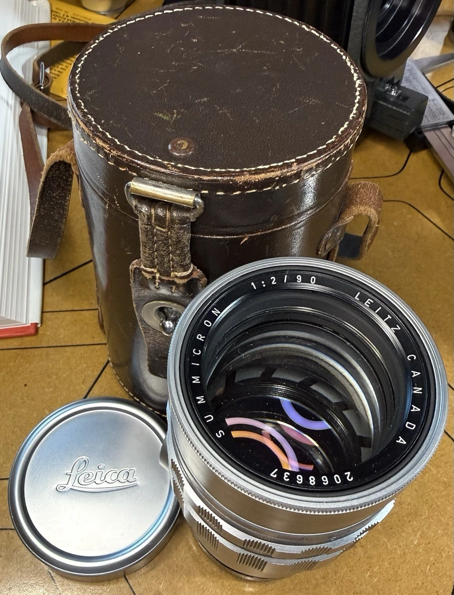 Leica SUMMICRON-M 90mm Focal Camera Lenses for sale | eBay