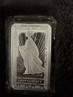 Pamp Suisse 10 oz .999 Fine Silver Bar Lady Liberty Design 999 Silver Bar Shape