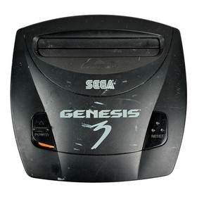 Sega Genesis Model 3 Console Bundle MK-1461 w/2 Controllers Cords Tested Works