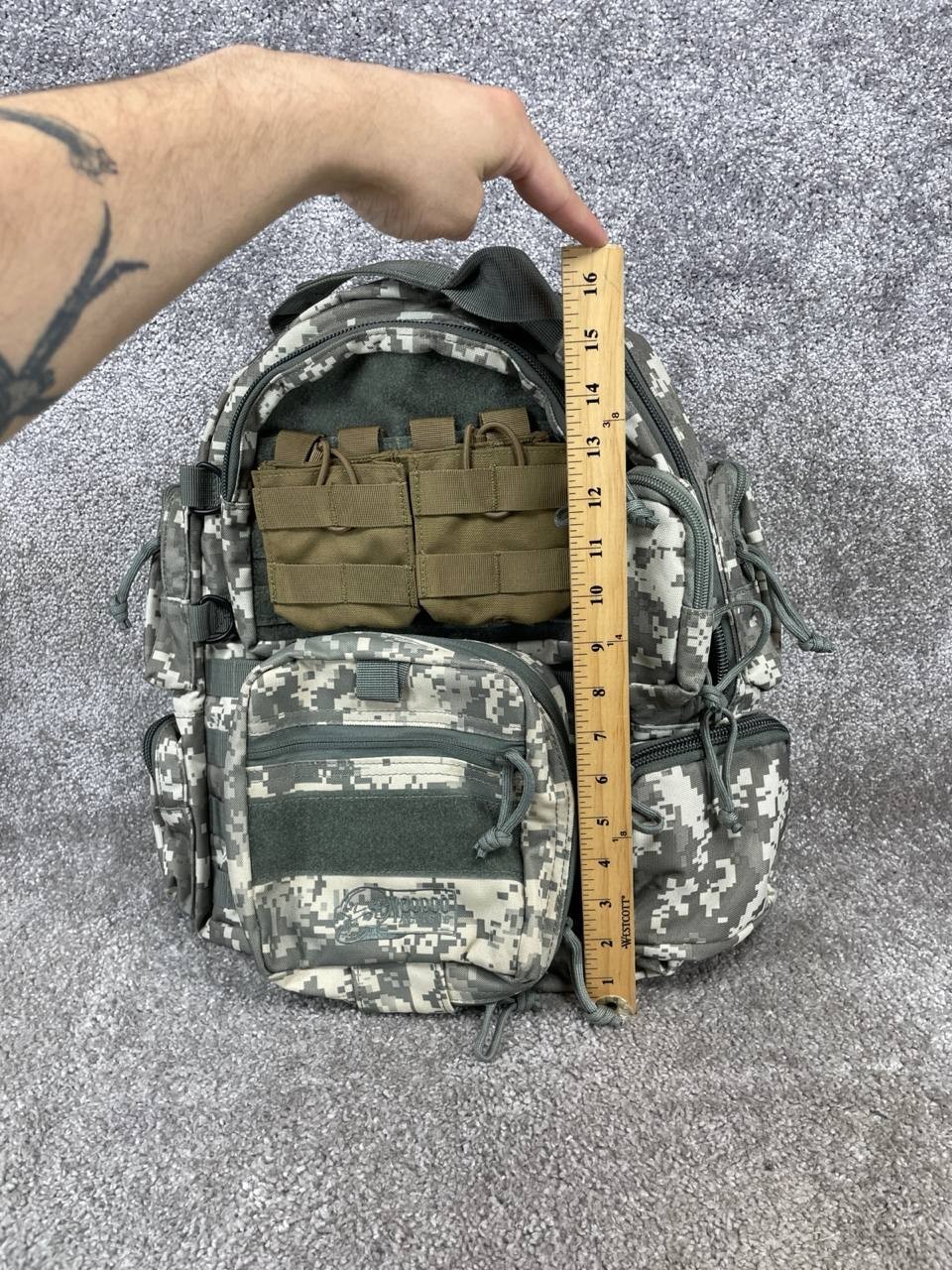 Voodoo Tactical Backpack Mens Multi Camo Matrix P… - image 11