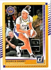 2025 Donruss WNBA #43 Dearica Hamby Los Angeles Sparks
