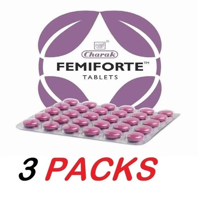 3 x Charak Femiforte Tabletten für weibliche Gesundheit & hormonelles...