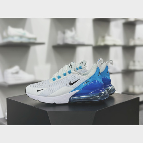 Nike Air Max Classic 270 Men's Size 'White Royal Blue' BV2523-100 Ship Free –
