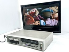 Hitachi Dvd VCR Combo DV-PF2U Fully Tested, Working Video