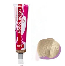 Wella DEMI PERMANENT Hair Dye Color Touch Rich Naturals Lightest Blonde Ash 10/1