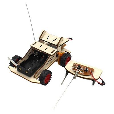Holz Zum Selbermachen Wissenschaft Kit Rennwagen Gebäude Puzzle Physik für Geburtstagsgeschenk