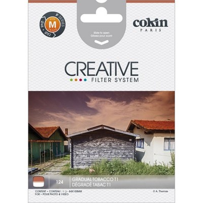 Cokin P124 Größe M (P-Serie) T1 Tabak-Halbfilter