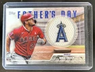 2023 Topps Mike Trout Father's Day Commemorative Team Patch Cards #FD-MT Angels