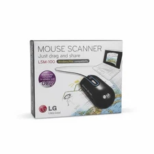 LG Smart Scan Black  Mouse Scanner Model (LSM-100) Windows/Mac Compatible New