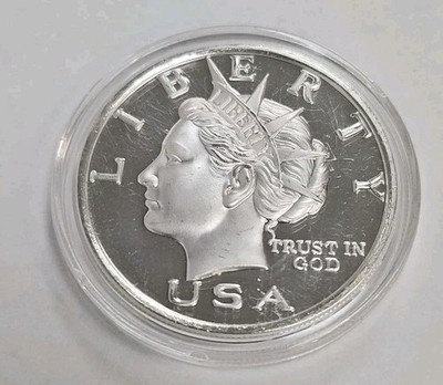 2003 NORFED Liberty Proof Collector Coin 1 Troy Oz .999 Fine