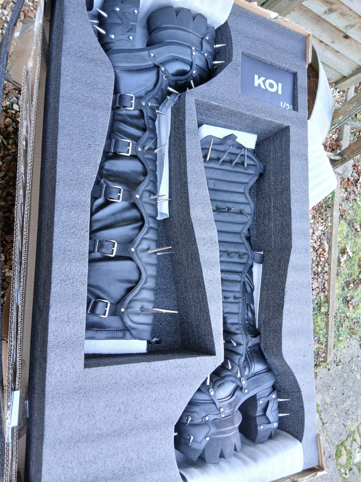 KOI Limited Edition Platform Boots 1 of 25 Ever Made | New In Box | Rare
