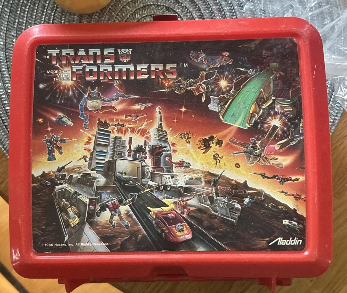 Transformers Lunch Indiana Collectible Plastic Lunchboxes (1970
