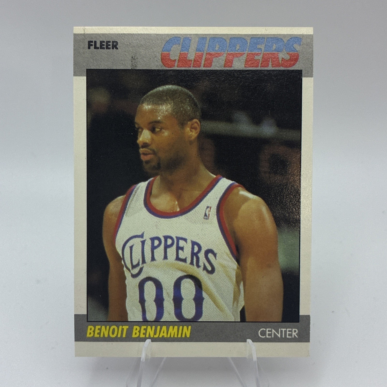 1987-88 Fleer - Benoit Benjamin #10 - Los Angeles Clippers