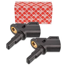 2x febi 171152 ABS Sensor Raddrehzahl für FORD FOCUS 2 3 C-MAX 2 KUGA 1 2 vorne