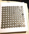 🦬 100 NO DATE 5c biSON 🍀 ONe huNdRed dateLeSS Buffalo WARLORd Nickels 🇺🇸#1