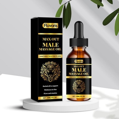 Men's Care Ätherisches Öl, Max Out Massageöl für Männer verlängert den Intimbereich