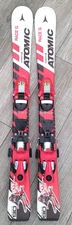 ATOMIC Race 5 Bode Miller Aerospeed Kids Race SKIS 90cm w/ Salomon C305 Bindings