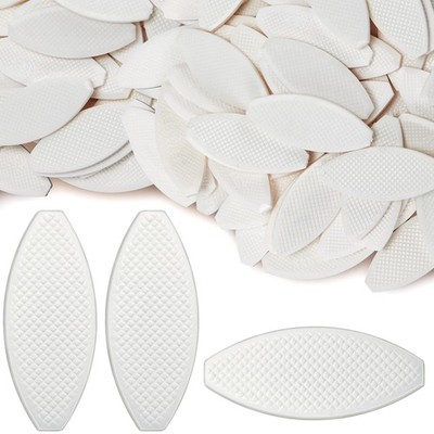 Teenyyou 100 Pcs PVC Plastic Biscuit Joiner Tool, 100 Pcs, White