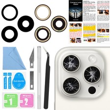 ASDAWN Back Rear Camera Lens Glass Replacement for iPhone 15 Pro 6.1in