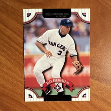 Donruss 2002 Alex Rodriguez #1 Texas Rangers Baseball Card