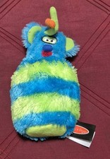 Melissa Doug Monster Bowling Replacement Pin Plush Toy 7 EUC Green Blue