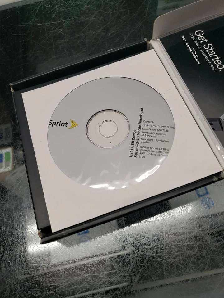 Sprint Sierra Wireless USB 598U Mobile Broadband Modem with software free ship - Image 4 of 4