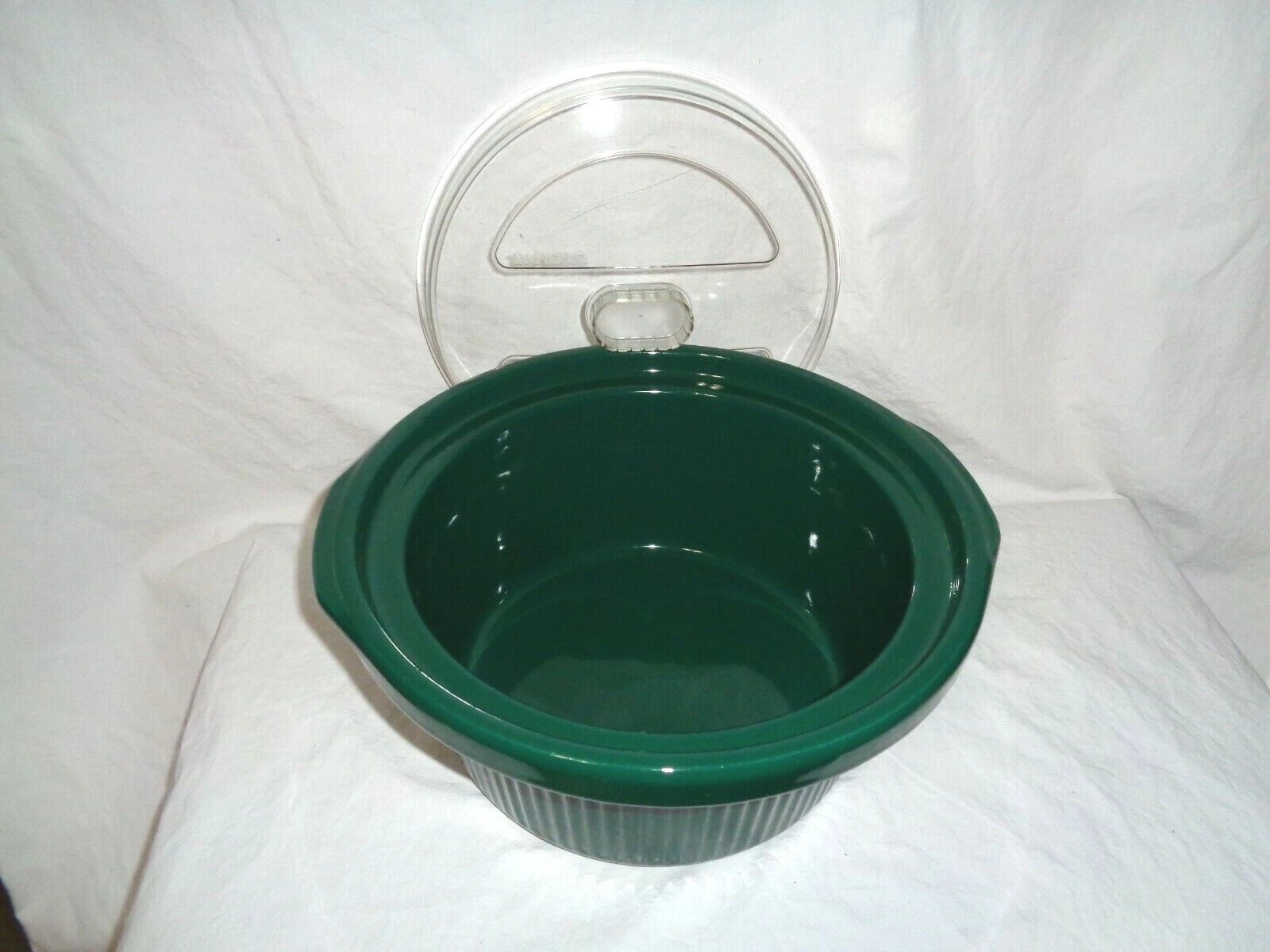 Rival Crock Pot 3155 Replacement Stoneware With Lid 5 Quart Crock Pot Stoneware