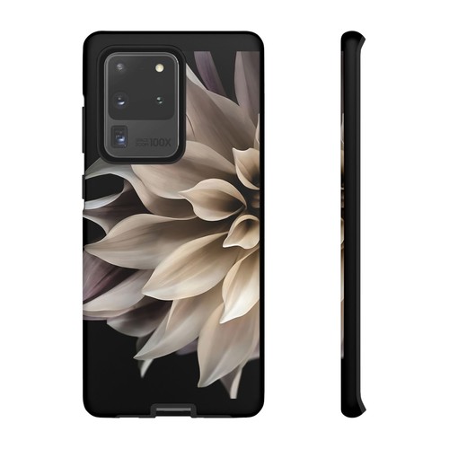 Tough Case For iPhone, Samsung Galaxy, Pixel, Cream Dahlia Flower Print - 第 218/223 張圖片