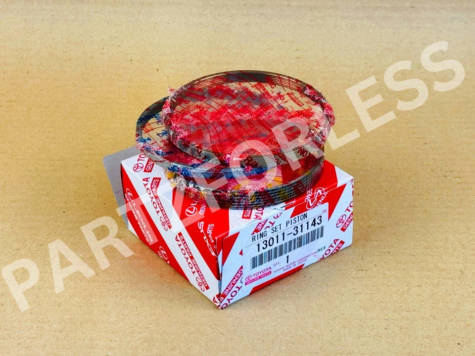 13011-31143 TOYOTA GENUINO Lexus IS350 GS350 GS450h 3.5L 2GRFSE JUEGO DE ANILLOS, PISTÓN Foto 3 de 4