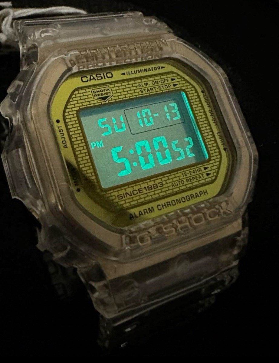 Casio G-Shock Glacier Gold 35th DW-5035E-7JR From Japan Casio G-Shock Glacier Gold 35th DW-5035E-7JR From Japan