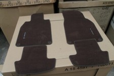 Porsche Boxster Cayman 911 991/718 981/982 Fußmatten Matten Luxus Velour Chrome 