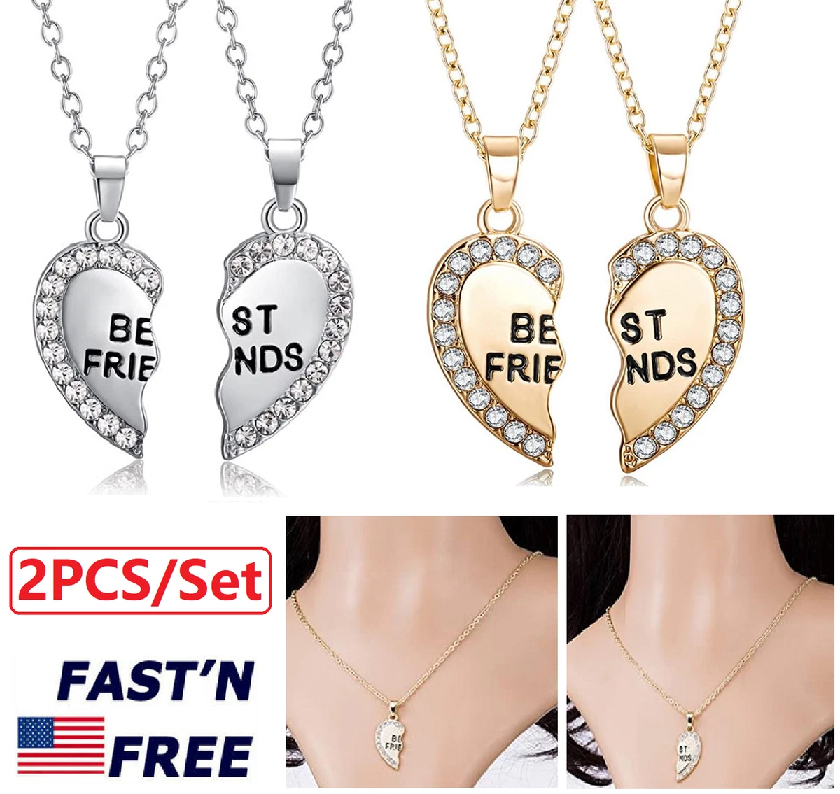 2 best 2024 friend necklaces