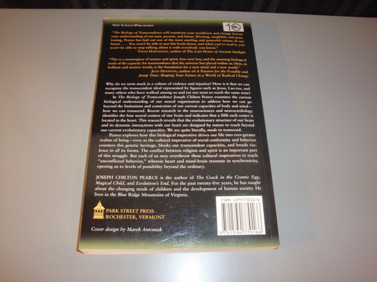 The Biology of Transcendence A Blue print of the Human Spirit