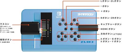 ZUIKI MASCON Go by Train Densha de Go Nintendo Switch One Handle
