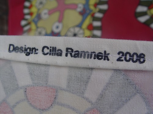 Stoff Ikea Cilla Ramnek 2008 - ca 200cm x 1 15 cm - Bild 3 von 7