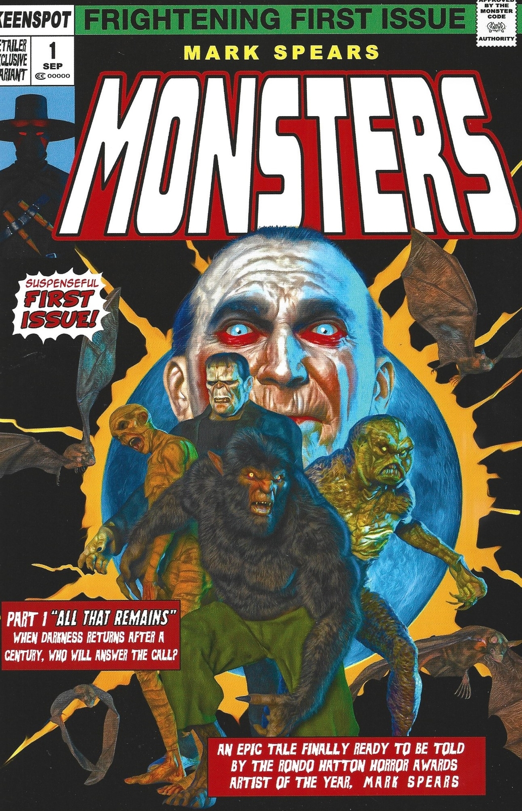 Monsters #1 Mark Spears Ultimate Comics Star Wars Homage Exclusive