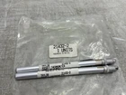 2x Taylor Instrument Vintage Glass Pocket Thermometer in Metal Case -45 to 50° C