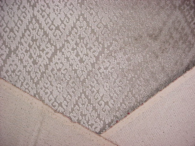 1Y Lee Jofa 2012111 Shaza Metallic Taupe Spanish Ikat Velvet Upholstery Fabric - Image 4 of 4