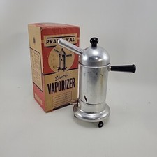 Vaporizador Eléctrico Prak-T-Kal Vintage Modelo #101-A Caja SIN CABLE DE ALIMENTACIÓN