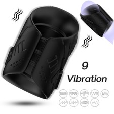 Male Electric Penis Enlarger Stretcher Sleeve-Penis-Extender Girth Enhancer-Ring