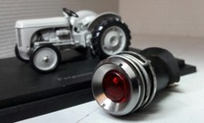 Ferguson TE20 TEA TED Red Lucas Ignition Warning Light Chrome Tractor Dash Lamp 
