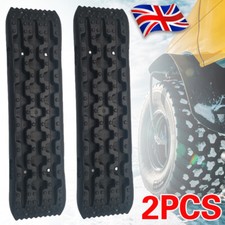 2X Recovery Tracks Sand Mud Snow Traction Boards Off-Road Mat Tire Ladder Q