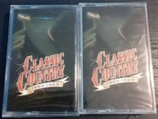 Two New Sealed Classic Country Cassettes with Various Artists