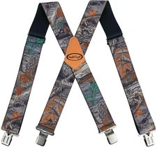 MELOTOUGH Men'S Suspenders W/Clip Heavy Duty Suspenders for Men Big and Tall Wor