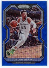 Dillon Brooks 2020-21 Panini Prizm Tmall Blue Wave SP #70 Memphis Grizzlies