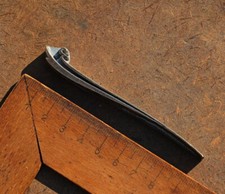 Linia Ornament Mosiężna ornament Mosiężne oprawy do książek Ślepe tłoczenie Ornament Skóra~'