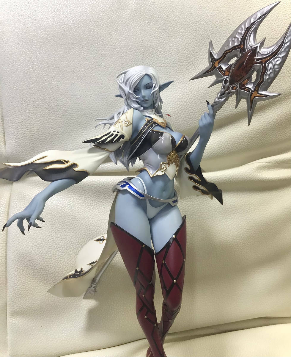 Lineage 2 Dark Elf 1/7 Scale PVC Painted Complete Max Factory