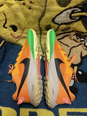 Nike Air Zoom Terra Kiger 6 Mens Size 14 Orange Black Green  display picture 1