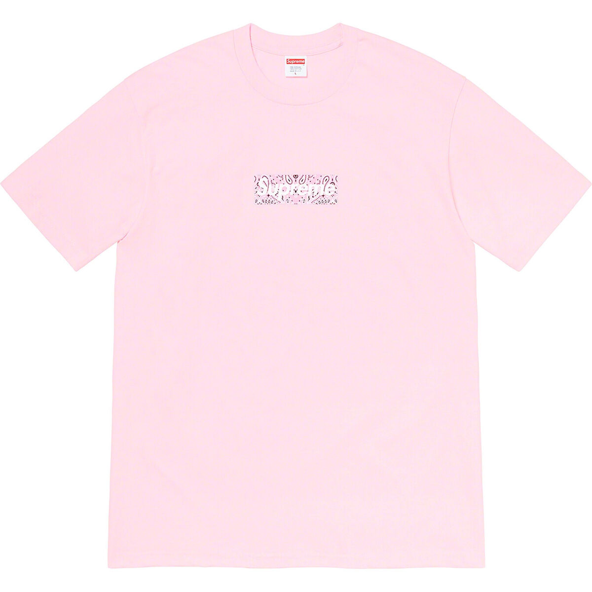 Supreme Men's Bandana Box Logo Tee